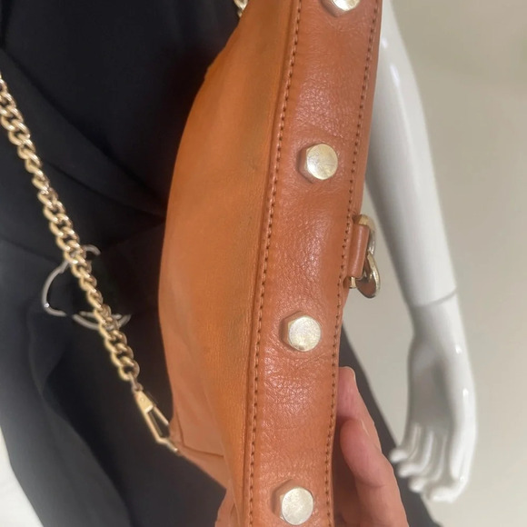Rebecca Minkoff Purse Tan used condition not damage ripped or any other flaws - Picture 10 of 16